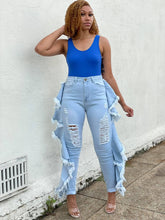 Load image into Gallery viewer, Diamond In the Ruff Jeans
