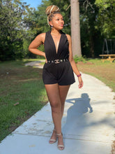 Load image into Gallery viewer, Jazzy Belted Romper
