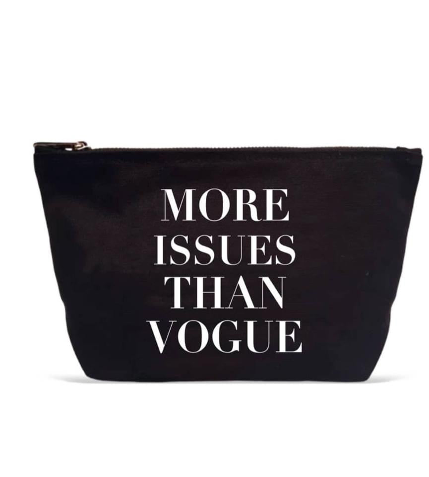 More Issues Than Vogue Pouch
