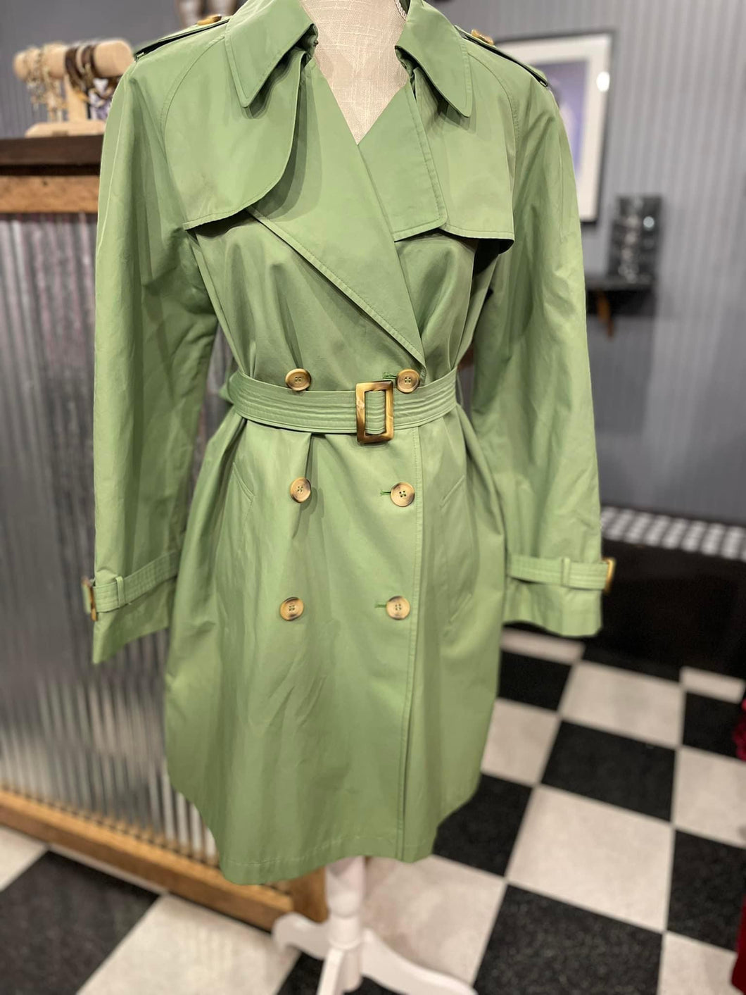 Pre Loved Talbots Trench Coat