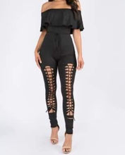 Load image into Gallery viewer, Sassy Off Shoulder Jumpsuit
